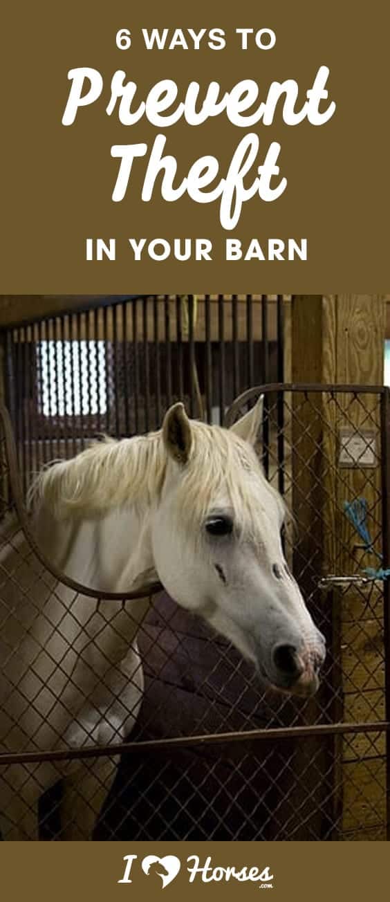 prevent theft in your barn