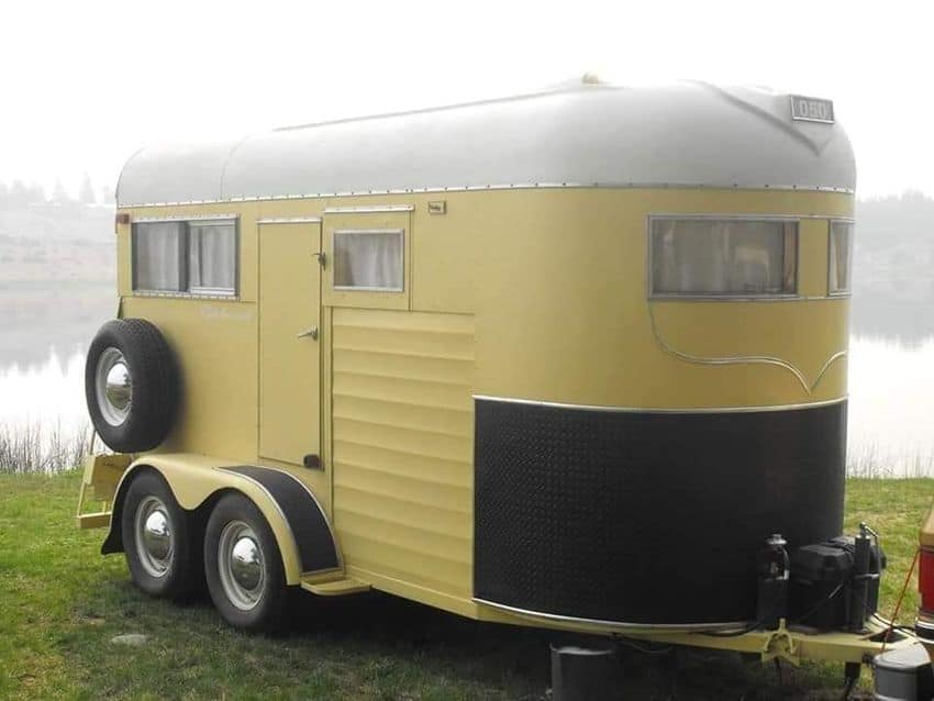 converted horse trailer