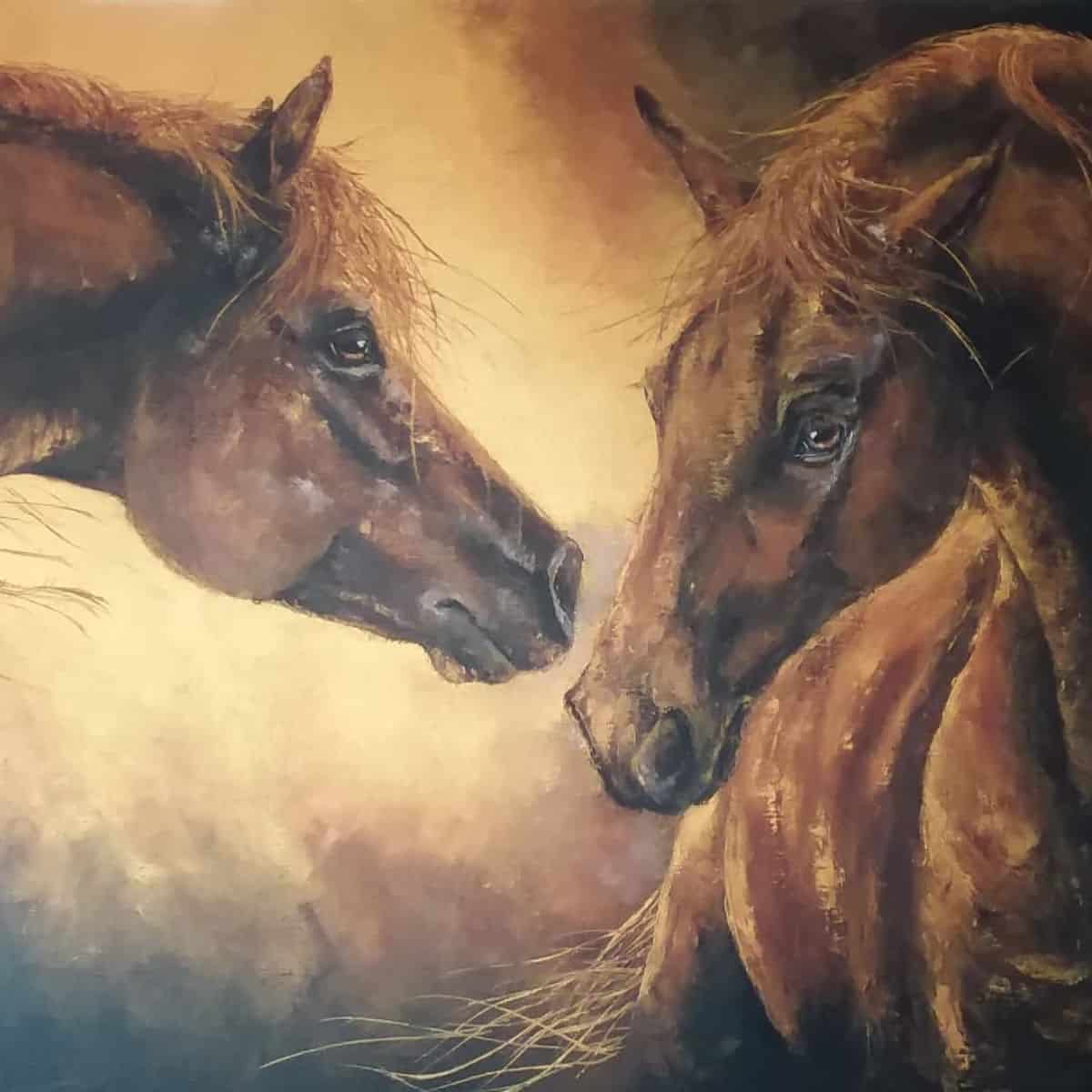 Horse Painted Portrait