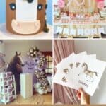 11 Horse-Themed Ideas for Birthday Parties pinterest image.