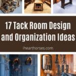 17 Tack Room Design and Organization Ideas pinterest image.