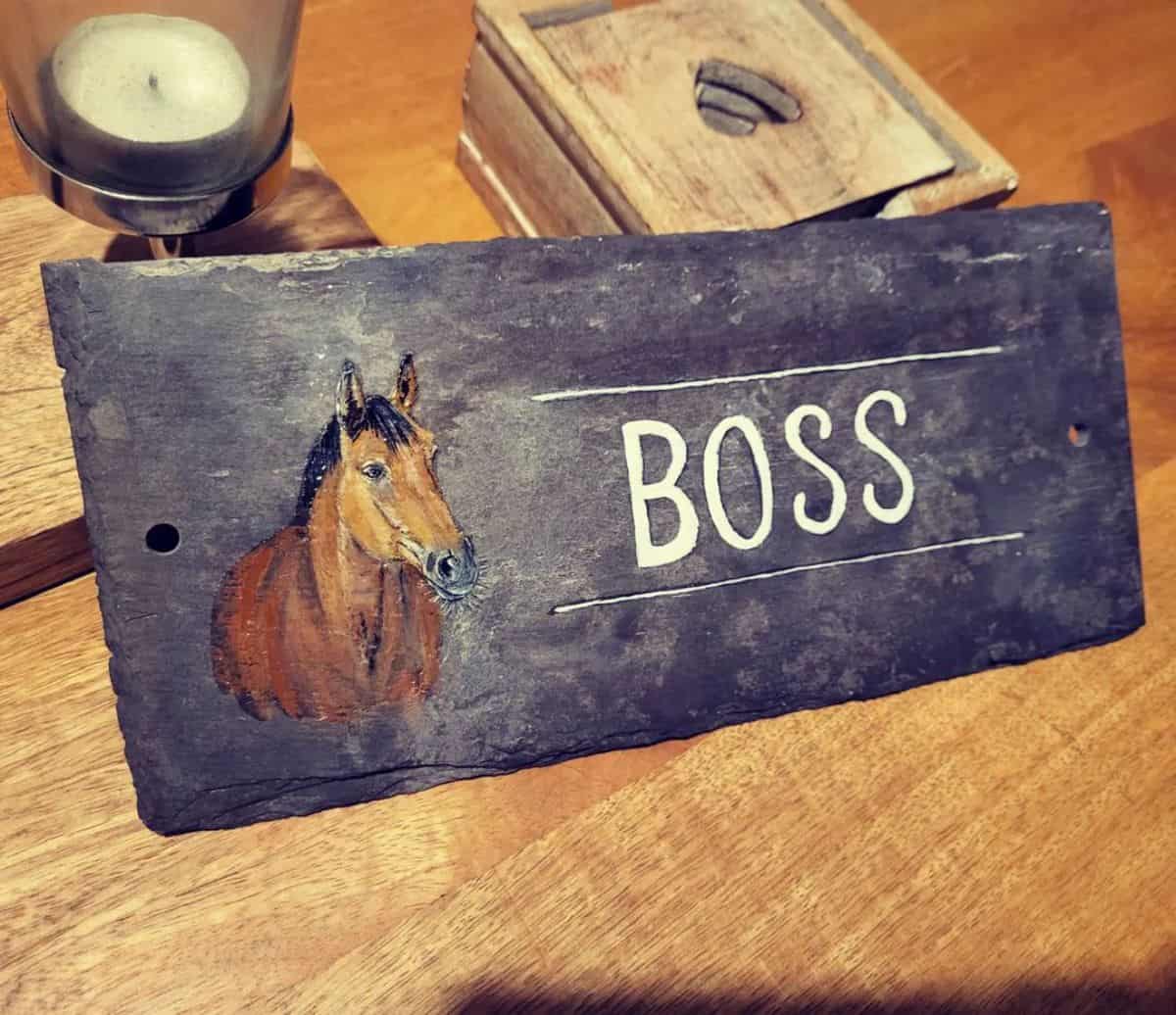 Horse Plaque