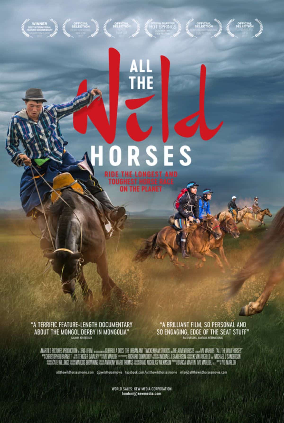 All the Wild Horses poster.