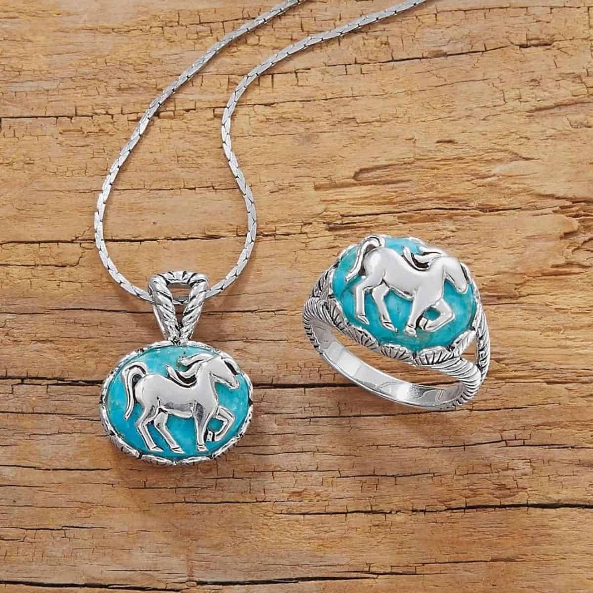 Horse-themed Jewelry.