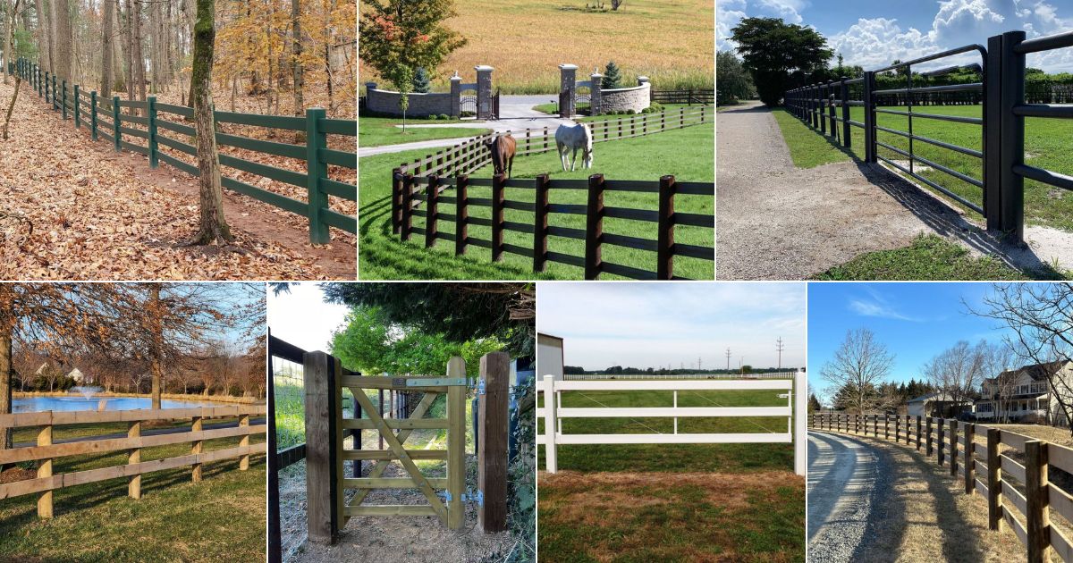 15 Beautiful Fencing Ideas for Horses (With Photos) facebook image.