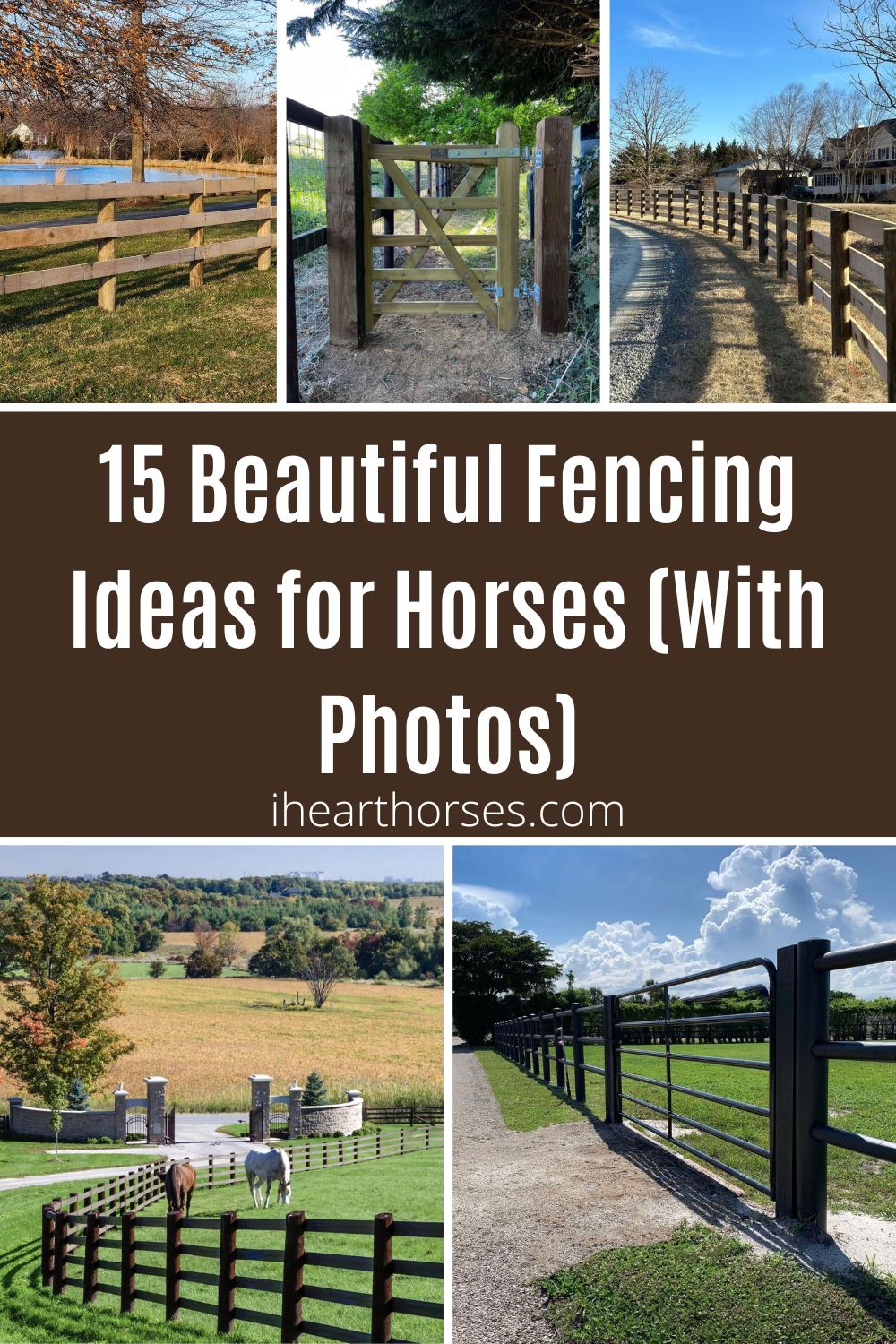 15 Beautiful Fencing Ideas for Horses (With Photos)