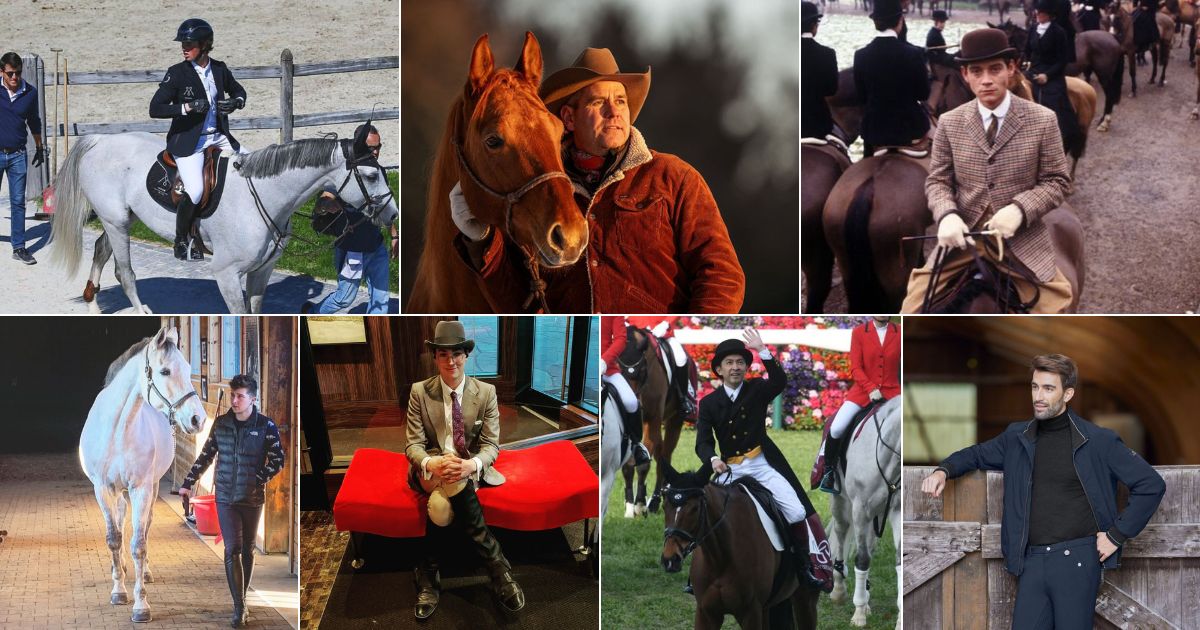 17 Elegant Equestrian Outfit Ideas for Men facebook image.