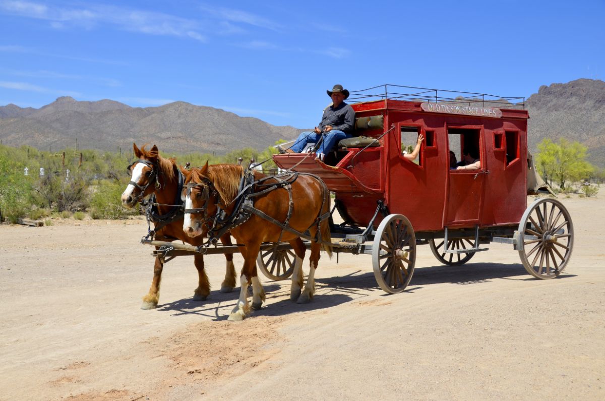 Stagecoach Horse-Drawn Carriage