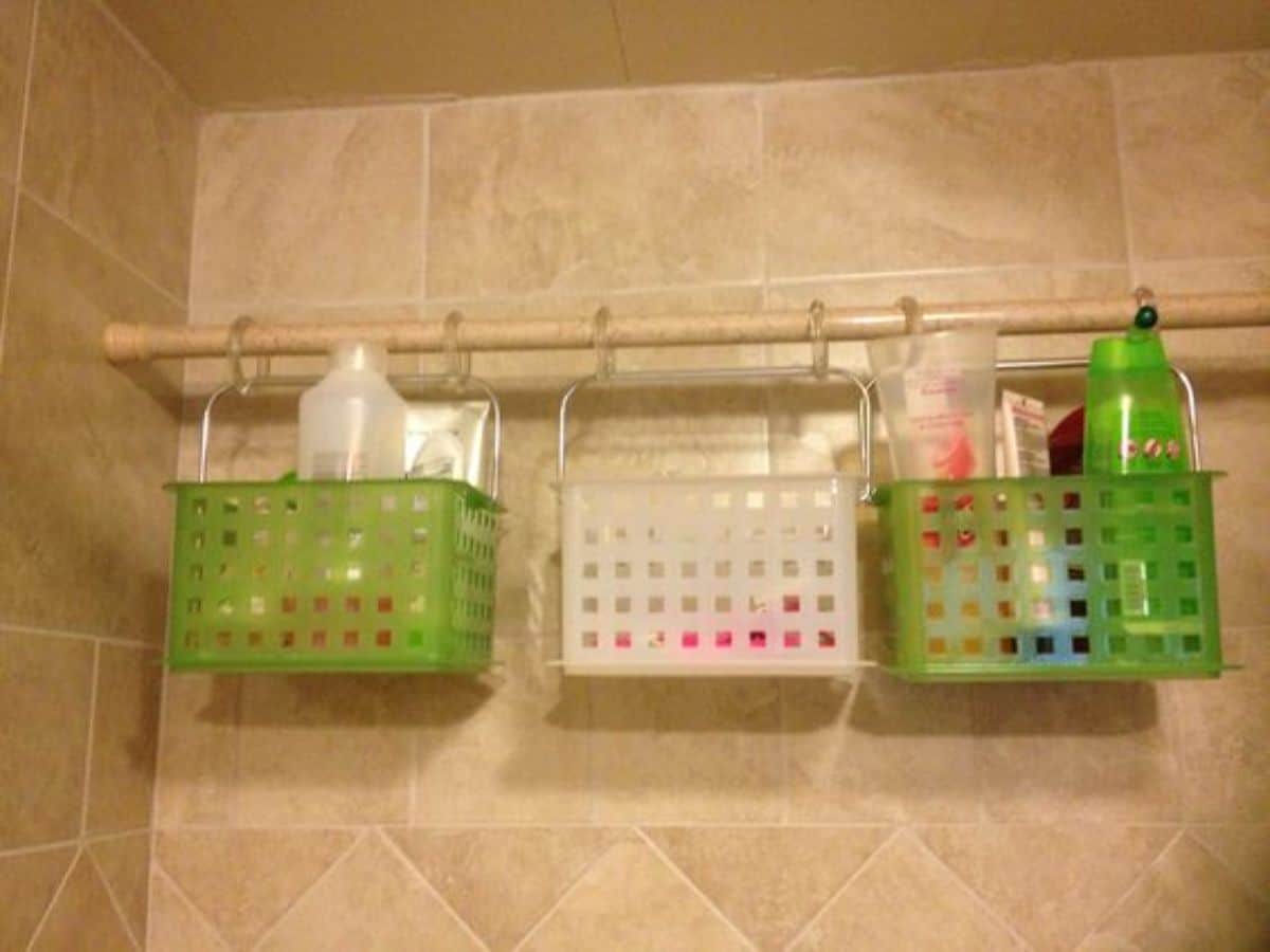 DIY Shower Organizer