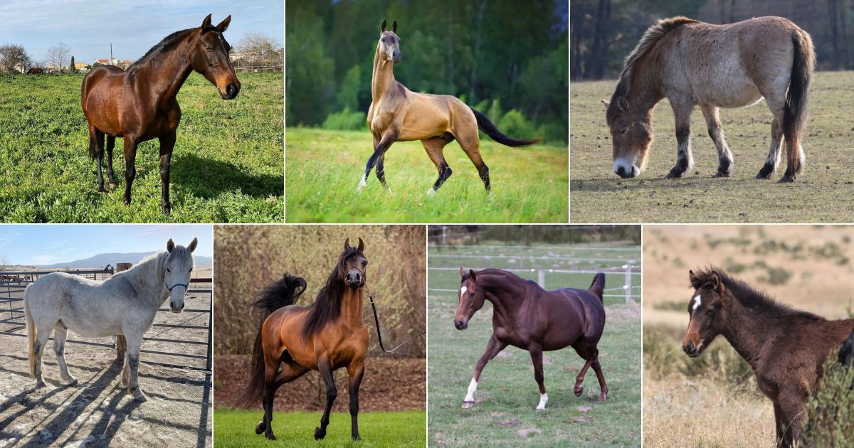 7 of the Most Dangerous Horse Breeds in the World (with Photos) facebook image.